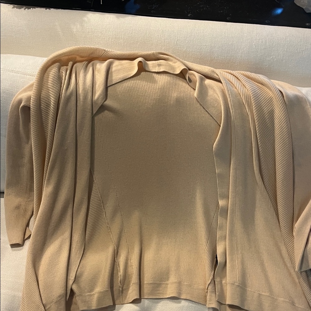 Donna Karan Tan Women's Cardigan